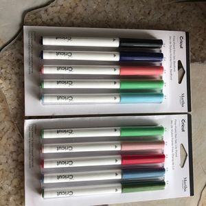 Cricut Pens! Martha Stewart lily pond & Bedford